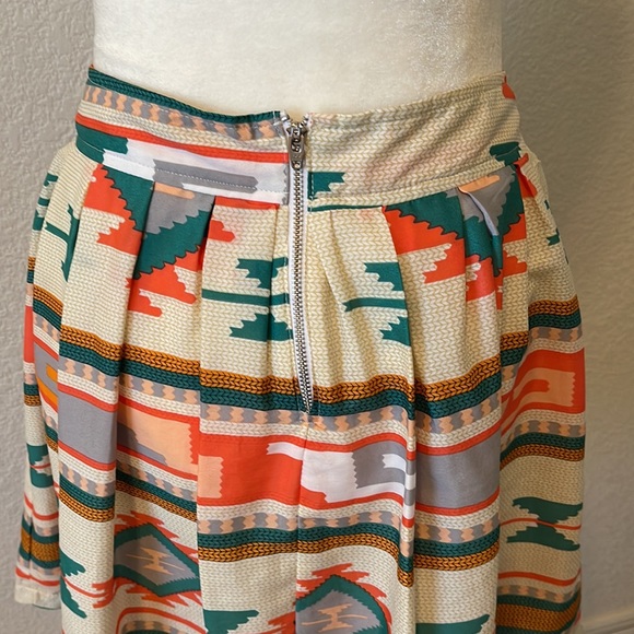 Freeway Aztec Mini Skirt - Picture 3 of 7